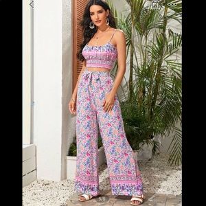 SHEIN Floral Print Two Piece!